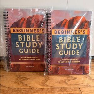 2x Beginner's Bible Study Guide An Introduction to All 66 Books of the Bible NEW